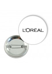 badge pins métal L'oréal