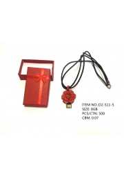 USB collier fleur S2-S11-5